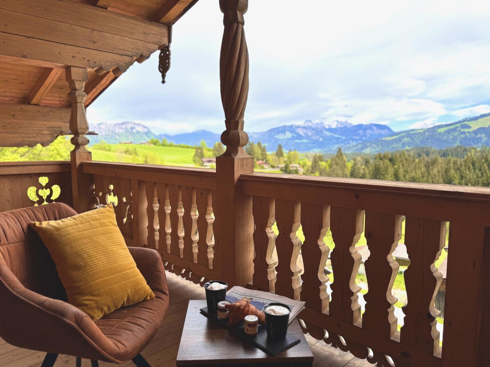 5* Panorama Chalet Mit Sauna By Belle Stay Going am Wilden Kaiser Zewnętrze zdjęcie