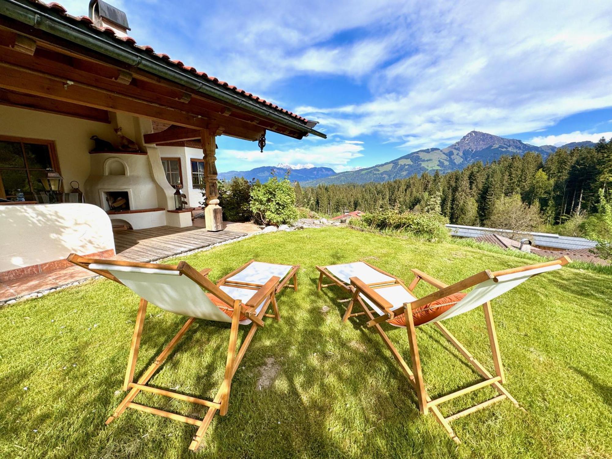 5* Panorama Chalet Mit Sauna By Belle Stay Going am Wilden Kaiser Zewnętrze zdjęcie